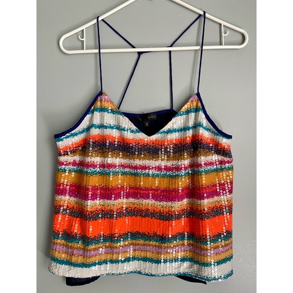 Lovposh Sequin Crop Camisole Top - Picture 9 of 10